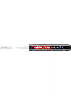 Lakkmarker 2-3mm, kerek Edding 790 fehér