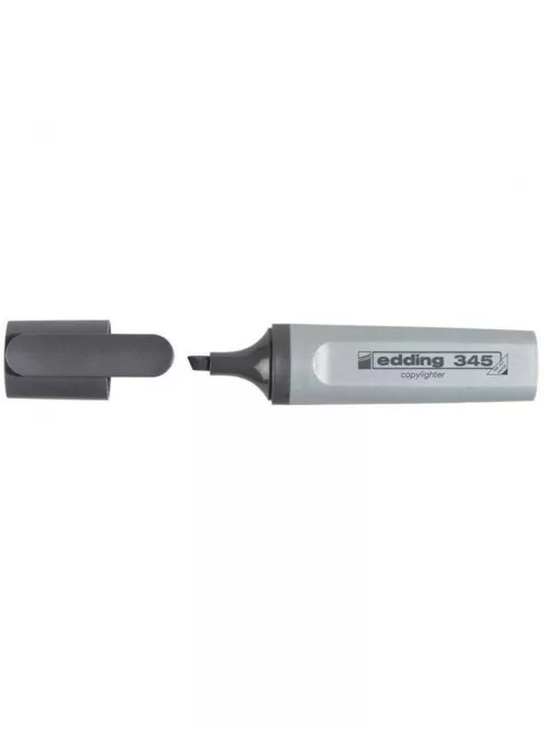 Szövegkiemelő 2-5mm, vágott Edding 345 szürke