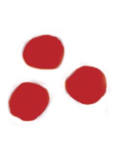 Pomponok, piros, 7 mm, csom.70 db