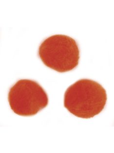 Pomponok, narancssárga,7 mm, csom. 70 db