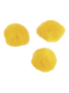 Pomponok, kukoricas.,25 mm, csom. 35 db