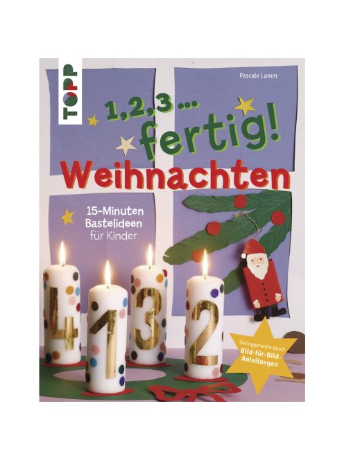 Könyv: 1,2,3 fertig...Weihnachten, keménytáblás,németül