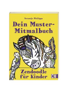 Könyv: Dein Muster-Mitmalbuch Zendoodle, németül