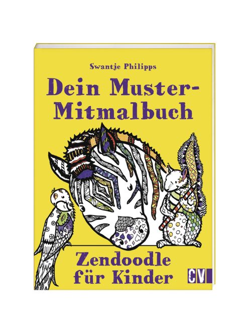 Könyv: Dein Muster-Mitmalbuch Zendoodle, németül