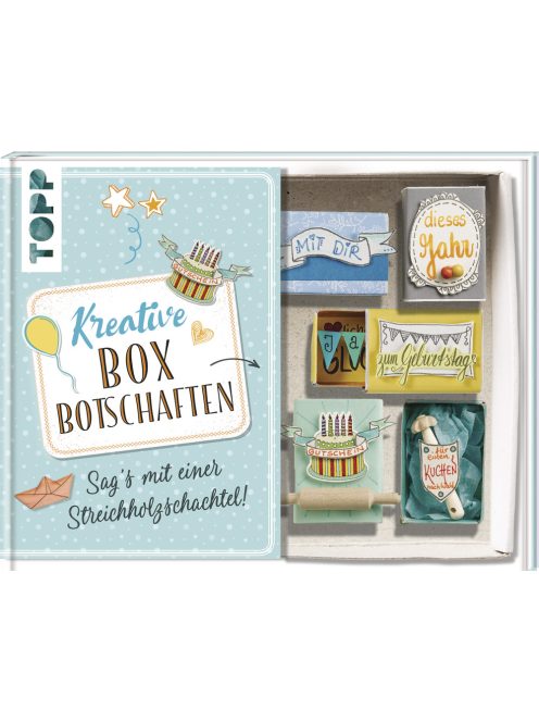 Könyv: Kreative Box Botschaften, keménytáblás,németül