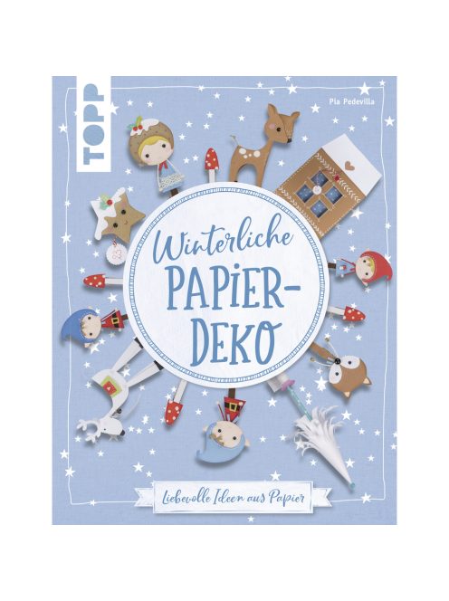 Könyv: Winterliche Papierideen, németül