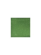 Scrapbookpapír, csillámos, örökzöld, 30,5 x 30,5 cm, 200g/m2