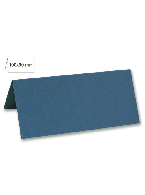 Ültetőkártya dupla, egyszínű, sötét türkiz, 100x90mm, 220g/m2, 5 db/csomag
