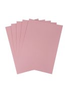Levélpapír A4, egyszínű, rózsaszín, 210x297mm, 90g/m2, Beutel 5 db