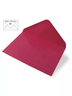 Boríték B6, 180x120 mm, pink, japánselyem, 80g