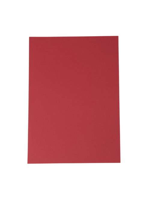 Üdvözlőkártya A4, 210x297 mm, vörös, 220g