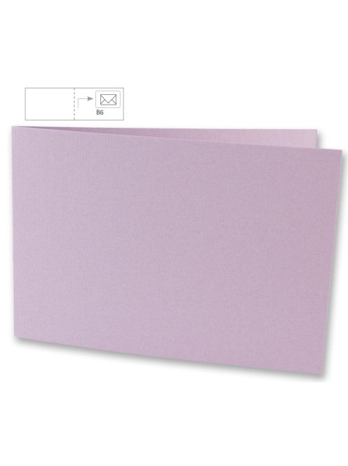 Üdvözlőkártya B6,egyszínű, orgona, 336x116mm, 220g/m2