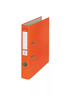   Iratrendező A4, 5cm, élvédő sínnel, 81171 Esselte Economy narancs