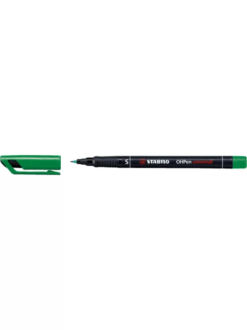 Alkoholos marker 0,4mm, STABILO OHPen S zöld