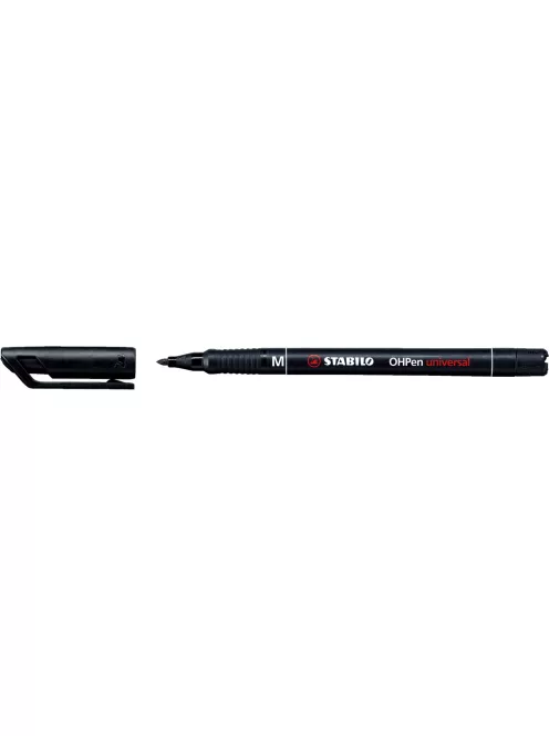 Alkoholos marker 1mm, STABILO OHPen M fekete