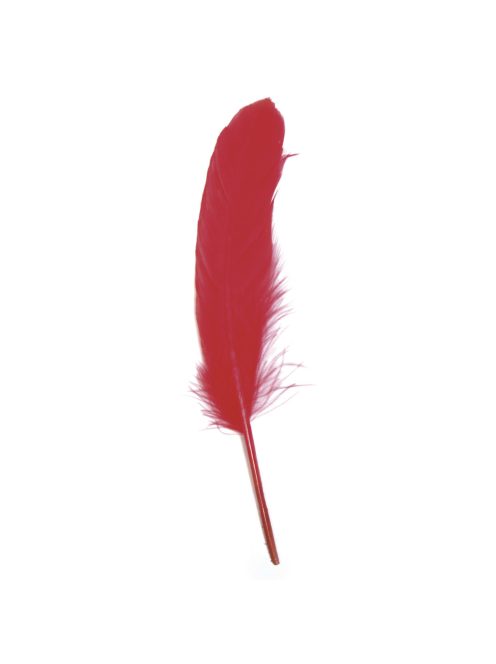 Lúdtoll, klasszikus piros, 16-20 cm, 8 db