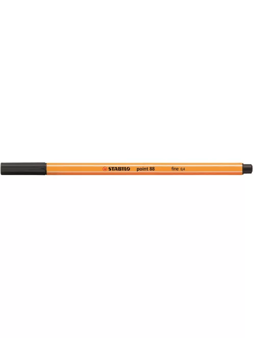 Rostirón, tűfilc 0,4mm, STABILO Point 88 fekete