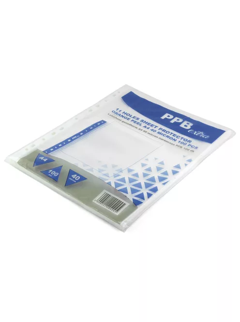 Genotherm lefűzhető, A4, 40 micron narancsos PPB Extra 100 db/csomag,
