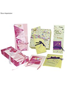 Képeslap- és dobozkészítő sablon