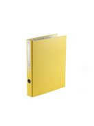Gyűrűskönyv A4, 3,5cm, 4 gyűrűs Bluering® sárga