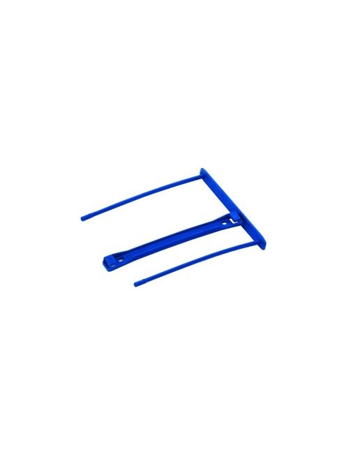 Lefűzőklip, műanyag, 100mm, Fellowes® Bankers Box Pro, 50 db/csomag, kék