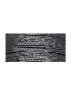 Nejlonmagvú viaszzsinór, 0,6mm átm.,sötétszürke, 10m