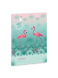 Ars Una Pink Flamingo A/5 leckefüzet