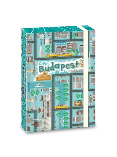 Ars Una City of Budapest A/5 füzetbox