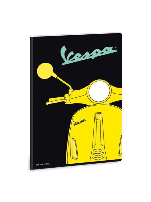 Vespa Yellow A/4 extra kapcsos füzet-vonalas