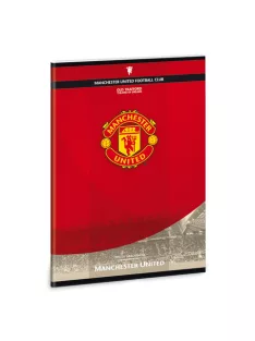 Manchester United A/4 extra kapcsos füzet-négyzethálós