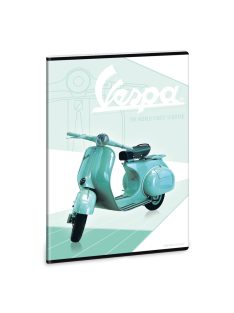 Vespa Retro A/4 extra kapcsos füzet-négyzethálós