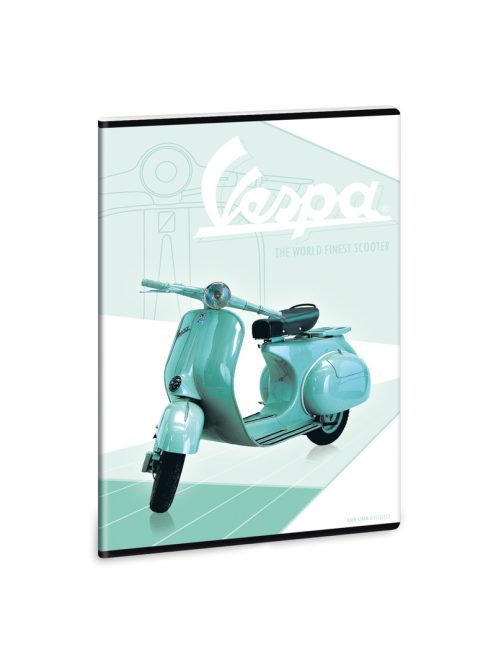 Vespa Retro A/4 extra kapcsos füzet-négyzethálós