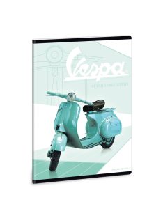 Vespa Retro A/5 extra kapcsos füzet-vonalas