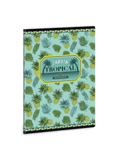   Ars Una Yellow pineapple A/5 extra kapcsos füzet-négyzethálós