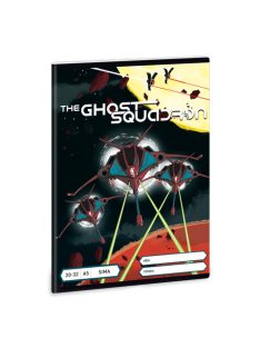 Ars Una The Ghost Squadron űrhajós A/5 sima füzet 20-32