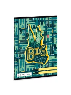 Ars Una The Big City A/5 sima füzet 20-32