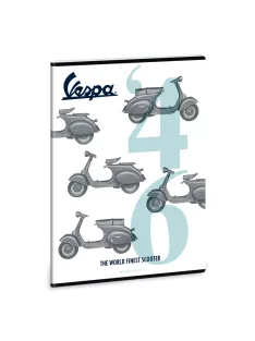 Vespa '46 A/4 extra kapcsos füzet-sima