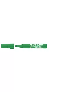 Flipchart marker vízbázisú 1-4mm, vágott Artip 12 zöld