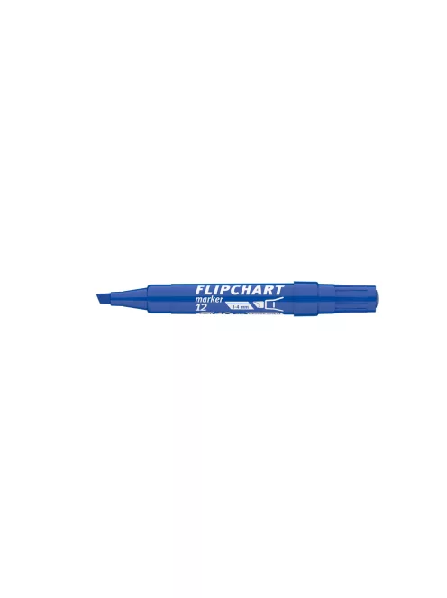 Flipchart marker vízbázisú 1-4mm, vágott Artip 12 kék