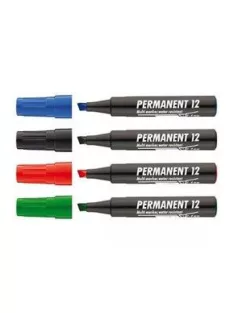 Alkoholos marker 1-4mm, vágott Ico 12 fekete