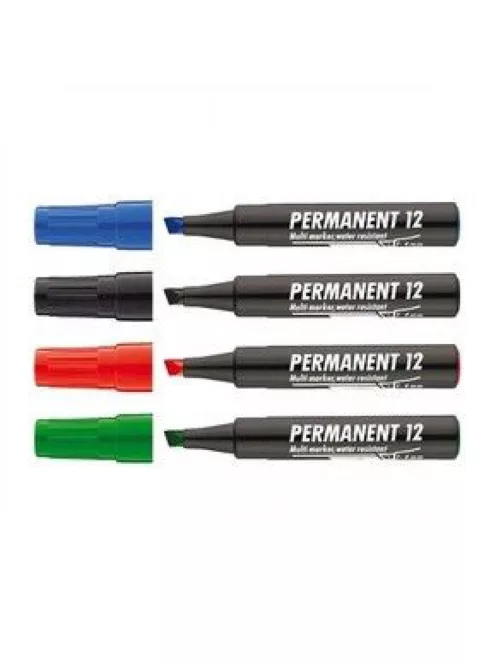 Alkoholos marker 1-4mm, vágott Ico 12 fekete