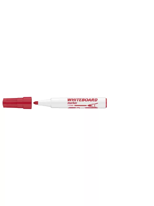 Táblamarker 3mm, kerek Ico 11 piros