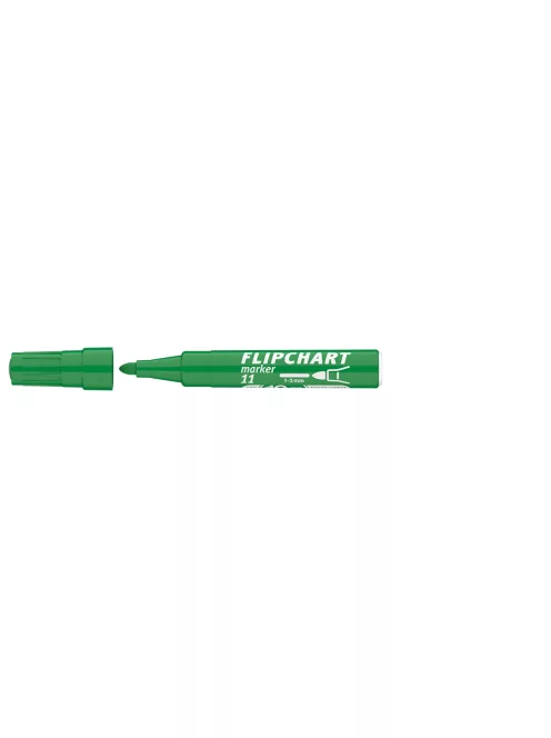 Flipchart marker vízbázisú 3mm, kerek Artip 11 zöld