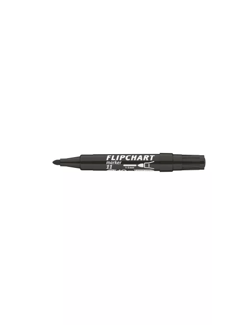 Flipchart marker vízbázisú 3mm, kerek Artip 11 fekete