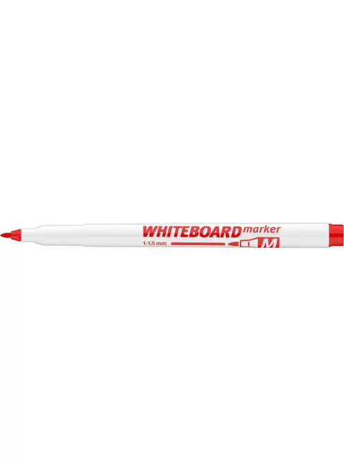 Táblamarker 1-1,5mm, M kerek Ico piros