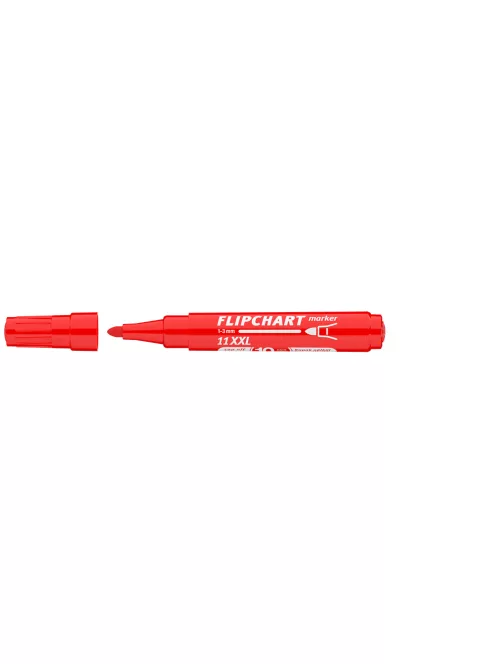 Flipchart marker vízbázisú 3mm, kerek Artip 11XXL piros
