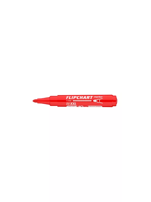 Flipchart marker vízbázisú 3mm, kerek Artip 11XXL piros