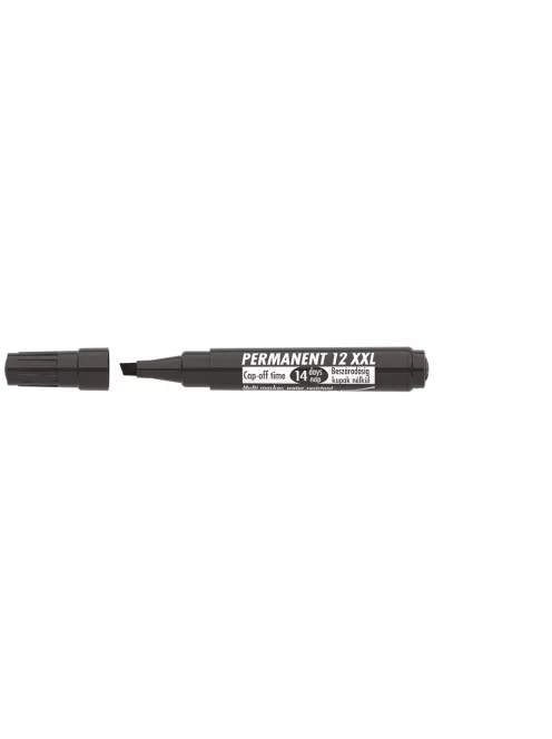 Alkoholos marker 1-4mm, vágott Ico 12XXL fekete