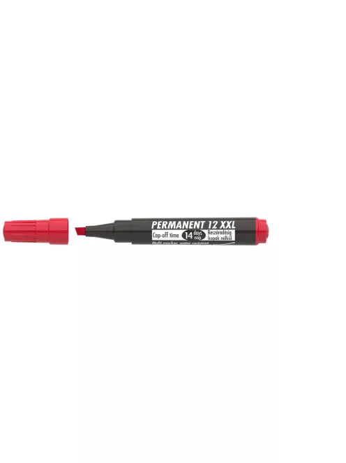 Alkoholos marker 1-4mm, vágott Ico 12XXL piros