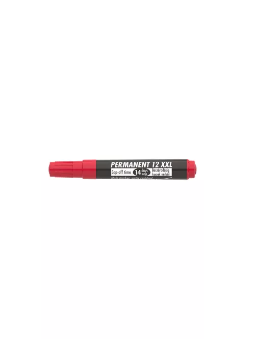 Alkoholos marker 1-4mm, vágott Ico 12XXL piros